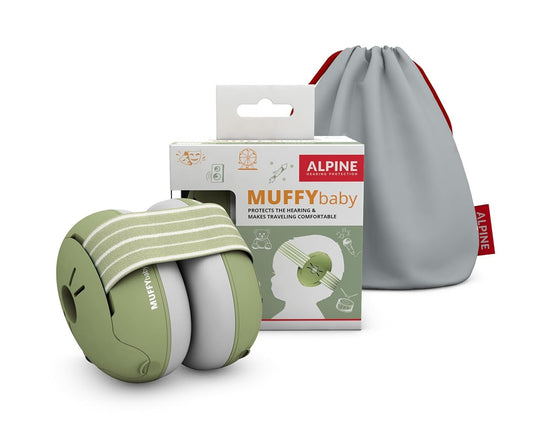 ALPINE Muffy Baby casques antibruit pour enfants 0-36 mois 23db + étui