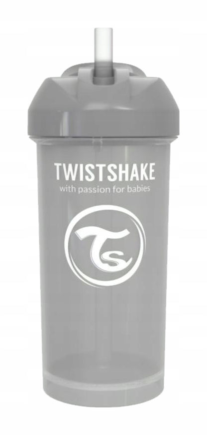 TWISTSHAKE Straw Cup εκπαιδευτικό ποτηράκι με καλαμάκι 360 ml 6 m+