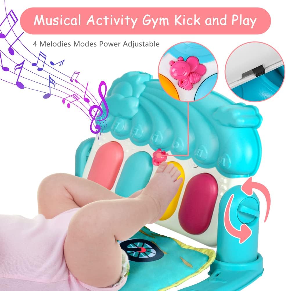 AOMIG Educational Play Mat with Piano, 0–36 Months