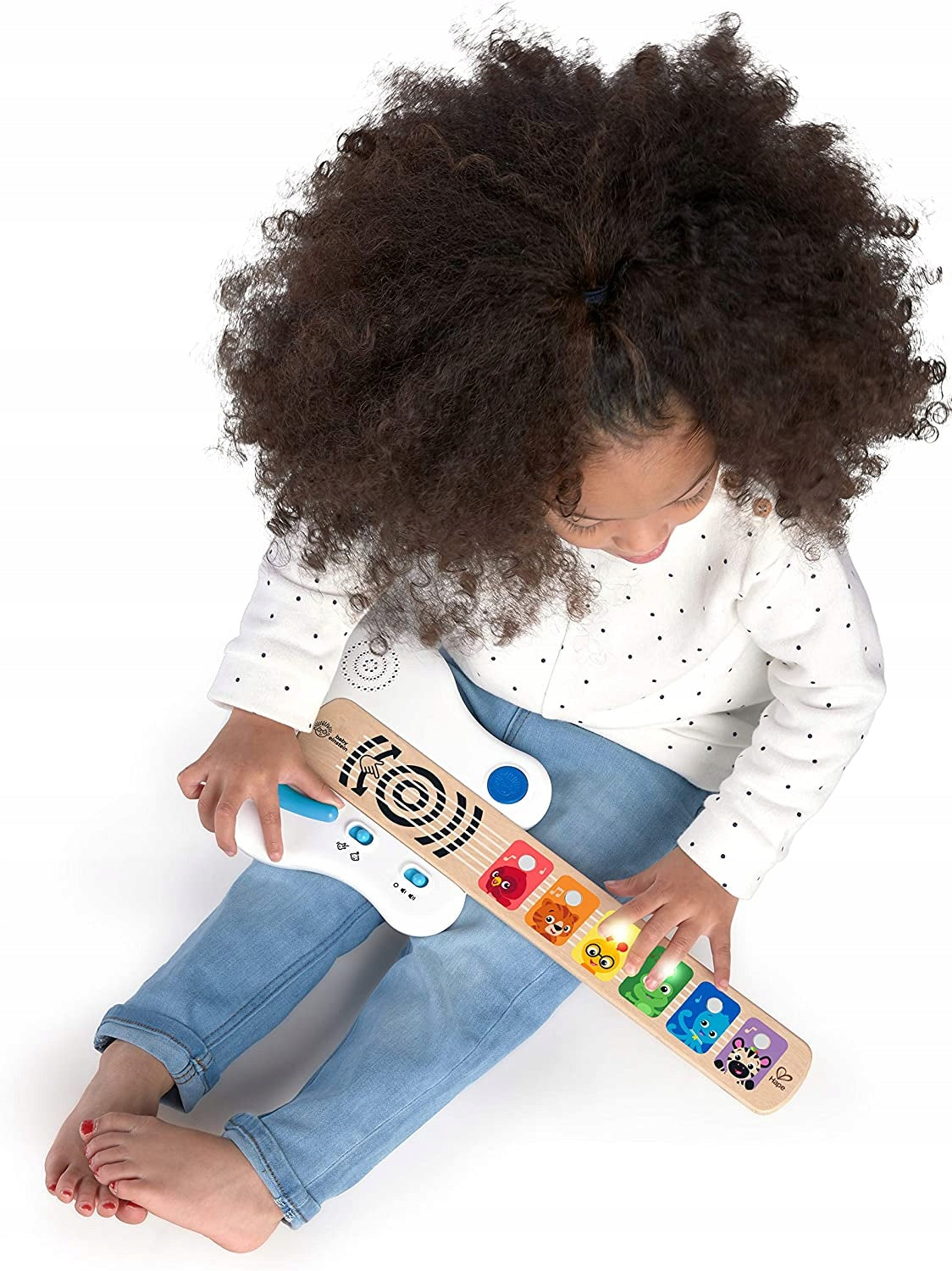 BABY EINSTEIN Hape Magic Touch E-Gitarre taktil 41,6 cm
