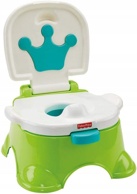 FISHER PRICE Royal Potty 3-in-1 potty with removable insert and step stool function