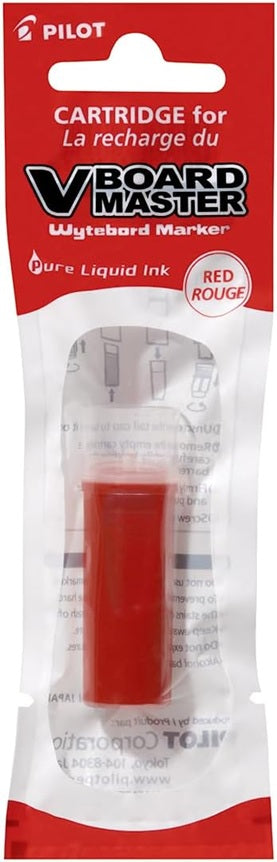 PILOT WBS-VBM κόκκινο μελάνι για μαρκαδόρο λευκού πίνακα V-Board Master 6 ml – φωτογραφία προϊόντος 2