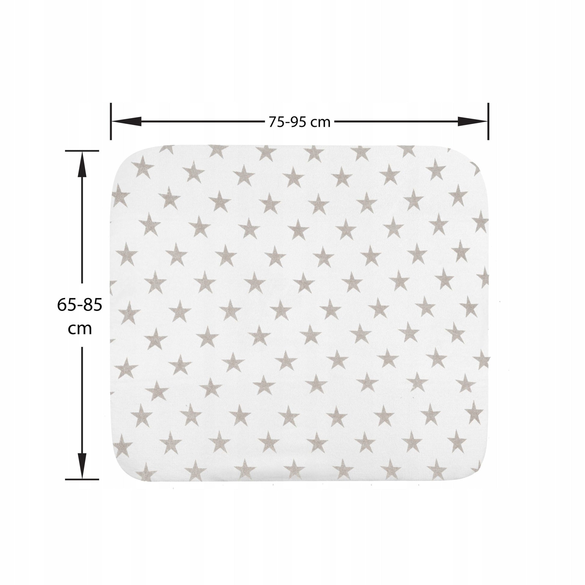 LILLY&BEN husă din frotir pentru masa de înfășat 50x70 x2