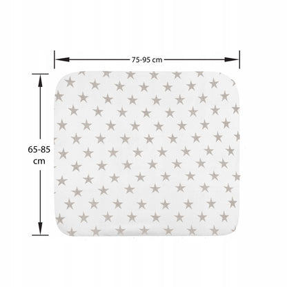 LILLY&BEN husă din frotir pentru masa de înfășat 50x70 x2