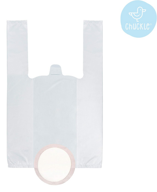CHUCKLE inserti universali monouso per vasino 25,5 x 44 cm 50 pezzi