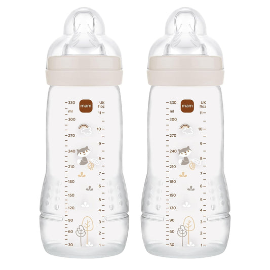 MAM Easy Active σετ μπιμπερό 2x 330 ml 4 m+ θηλή 2 LIS