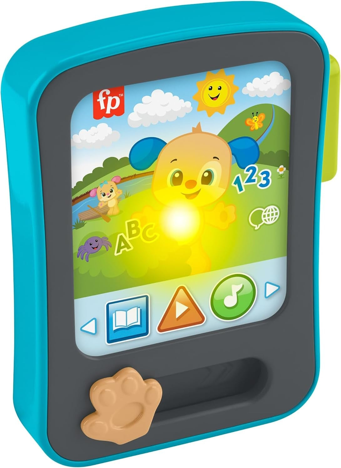 FISHER-PRICE JFK28 συσκευή ανάγνωσης ιστοριών για το κουταβάκι-μαθήτρια σε 3 γλώσσες