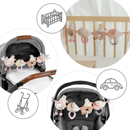 Fehn FehnLand Kinderwagen- und Bettanhänger Bauernhof