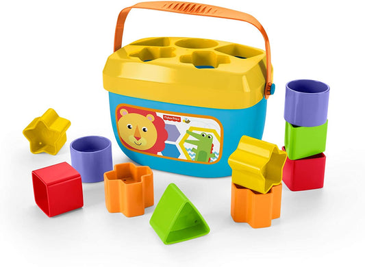 FISHER-PRICE sorter Pierwsze klocki 10klocków 6m+