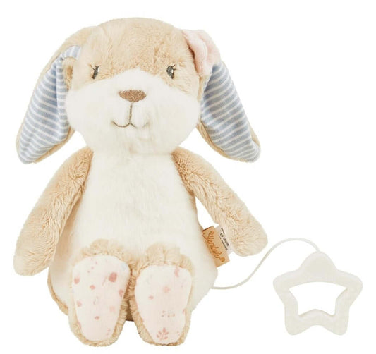 STERNTALER przytulanka z pozytywką La-Le-Lu zając HANNI 22 cm, beżowo-biała, dla niemowląt 0+