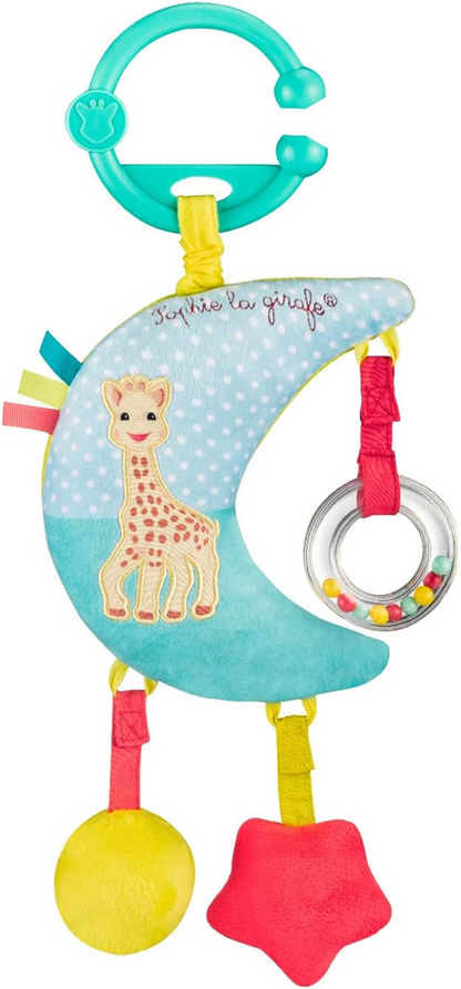 SOPHIE LA GIRAFE κρεμαστό μουσικό παιχνίδι καροτσιού και κούνιας 28 εκ. ΦΕΓΓΑΡΙ