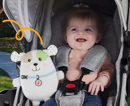 FISHER-PRICE Snuga Puppy λούτρινο κουκλάκι με μελωδίες και δονήσεις ΚΟΥΤΑΒΙ 18 cm