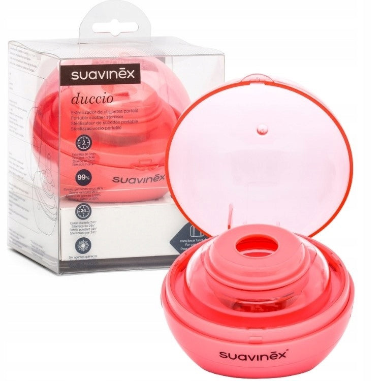 SUAVINEX Duccio ΑΠΟΣΤΕΙΡΩΤΗΣ πιπίλας UV 9 cm