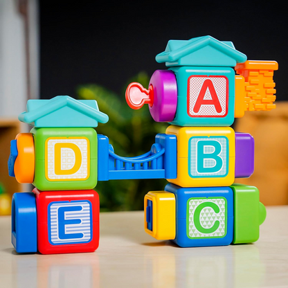 BABY EINSTEIN Connectables Bridge & Learn Μαγνητικά Τουβλάκια 15 τεμάχια