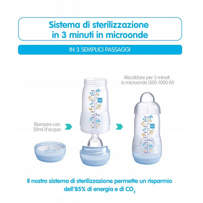 MAM Easy Start butelka antykolkowa 260ml 2m+