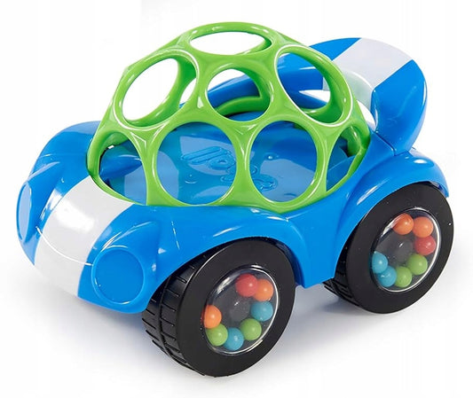 BRIGHT STARTS Oball Rattle & Roll αυτοκινητάκι με κουδουνίστρα