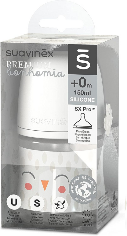 SUAVINEX PREMIUM butelka ze smoczkiem SX PRO 150 ml 0m+