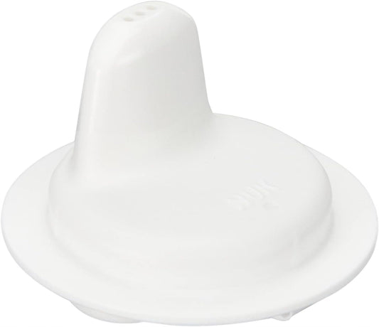 NUK twardy ustnik do butelki KIDDY CUP biały, BPA free, dla dzieci 12 m+
