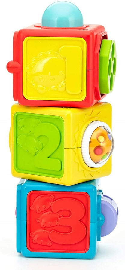 FISHER-PRICE DHW15 Διαδραστικά τουβλάκια με ζωάκια 6μ+
