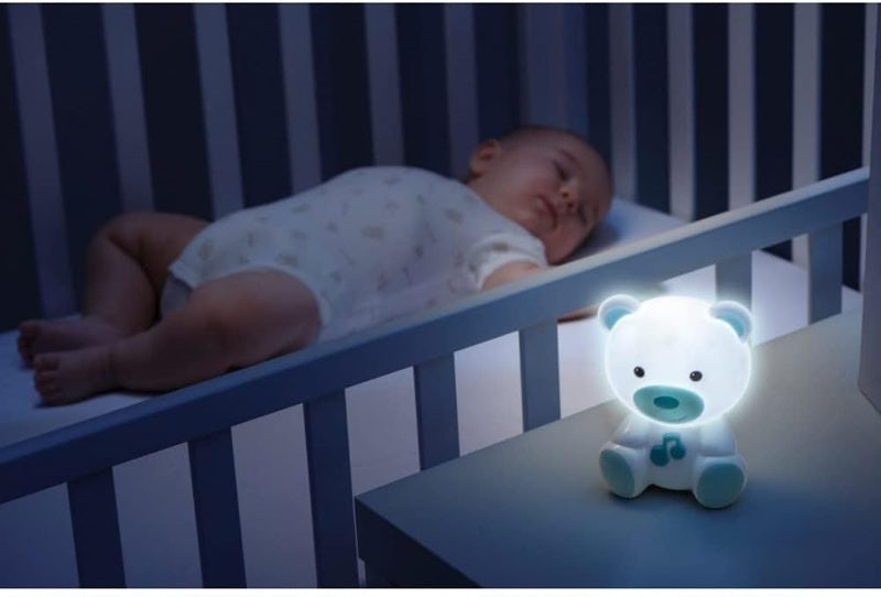 CHICCO DreamLight φορητό νυχτερινό φωτιστικό LED με μελωδίες 11 x 14 εκ.