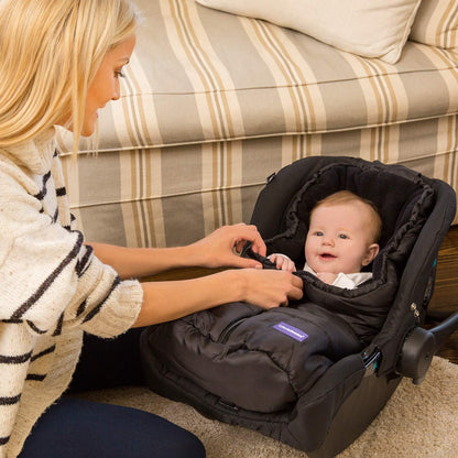 CLEVAMAMA Fußsack für Kindersitze WINTER 0+