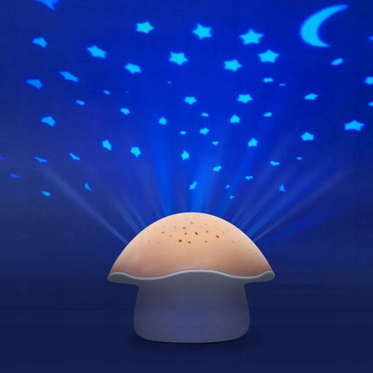 PABOBO Mushroom προβολέας αστεριών με μελωδίες και αισθητήρα κλάματος ΜΑΝΙΤΑΡΙ – φωτογραφία προϊόντος 2
