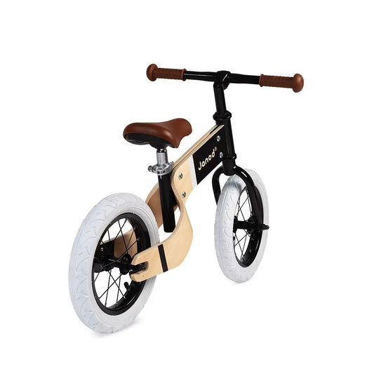 JANOD Bikloon Deluxe bicicletă de echilibru din lemn 12" șa 40-46 cm