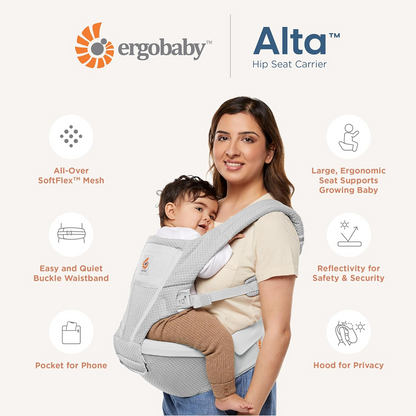 ERGOBABY ALTA Κάθισμα Ισχίου-Φορέας 5,5–20 kg