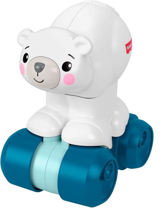FISHER-PRICE αισθητηριακή κινούμενη πολική αρκούδα για εκμάθηση μπουσουλήματος 9 m+
