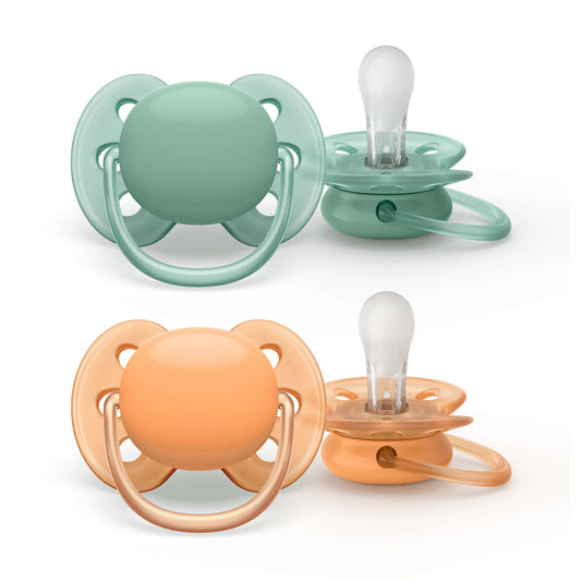 PHILIPS AVENT Ultra Soft πιπίλες x 2 0-6 μηνών