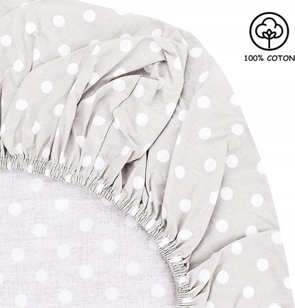 LOVELY HIPPO σεντόνι με λάστιχο x2 + αδιάβροχο στρώμα Next2Me 83X50