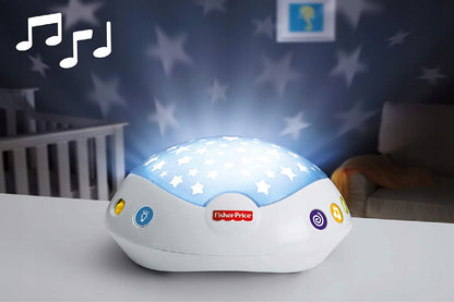FISHER PRICE καρουζέλ προβολέας + τηλεχειριστήριο