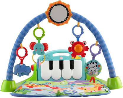 FISHER-PRICE εκπαιδευτικό χαλάκι 3 σε 1 KICK & PLAY Γυμναστήριο Πιάνο