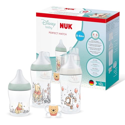 NUK Perfect Match Anti-Kolik-Flaschenset 0+ 4-teilig DISNEY