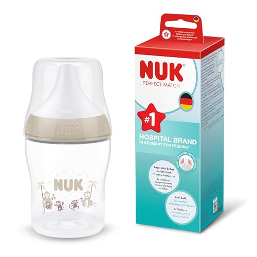 NUK Perfect Match Anti-Kolik-Flasche 150 ml ab 0 Mon. Affe