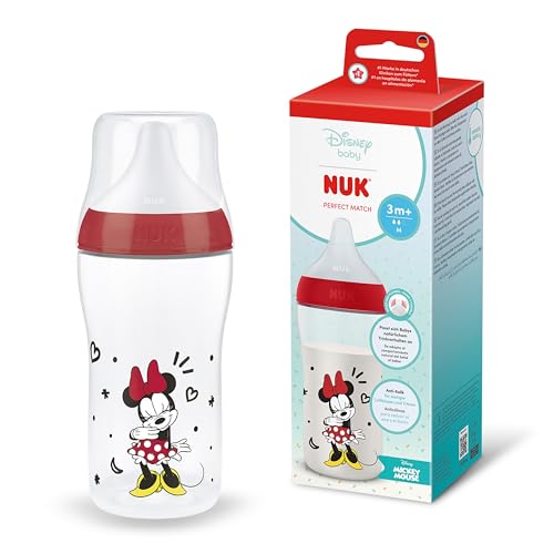 NUK Perfect Match cumisüveg 260 ml 3 hó+ MINNIE EGÉR