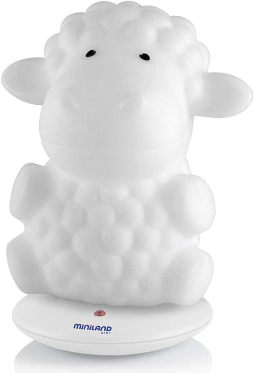 MINILAND Night Sheep νυχτερινό φωτιστικό LED 5 χρώματα 12,5 cm