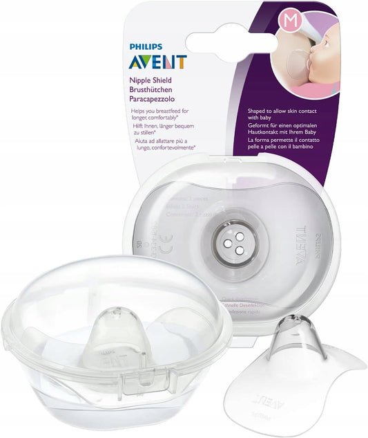 AVENT nakładki osłonki na sutki roz.M 21mm