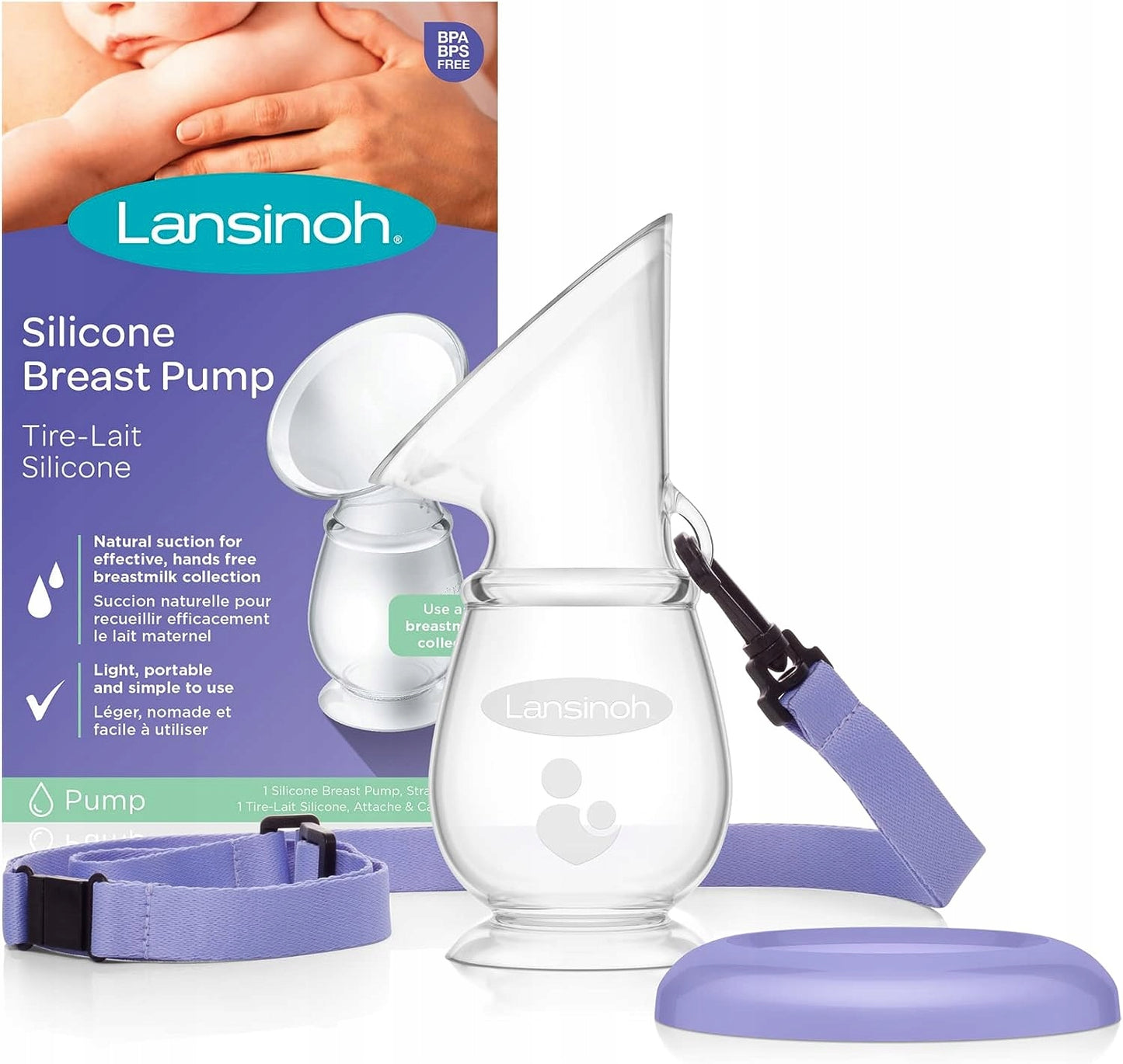 LANSINOH colector din silicon