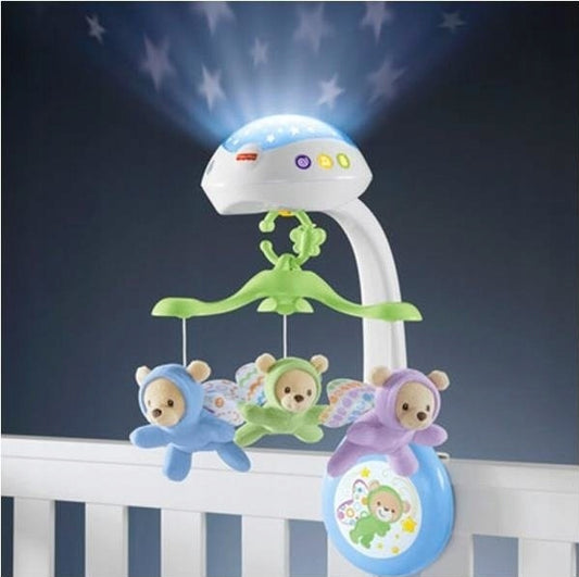 FISHER PRICE περιστρεφόμενο παιχνίδι με προβολέα + τηλεχειριστήριο – φωτογραφία προϊόντος 2