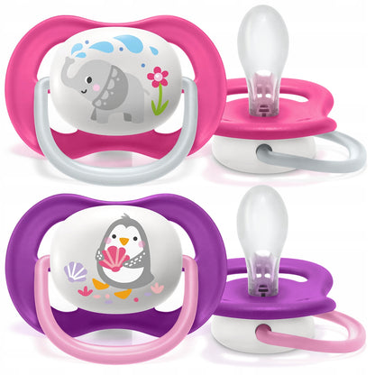 PHILIPS AVENT Ultra Air Animals πιπίλες x 2 6-18 μηνών