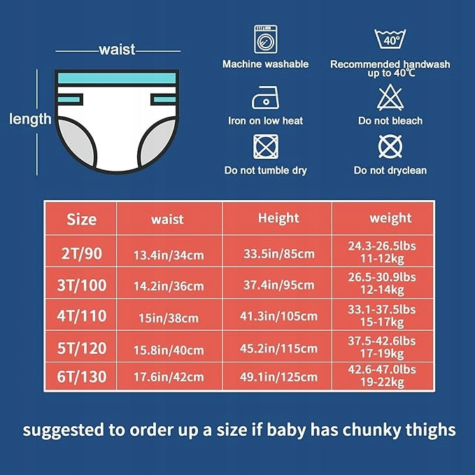 FLYISH DIRECT εκπαιδευτικά βρακάκια 2T x6 τεμ.