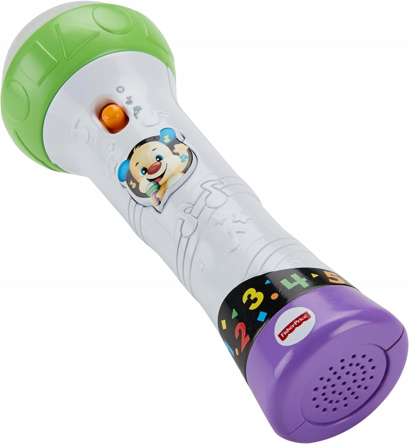 FISHER-PRICE FBP32 interaktywny mikrofon dla dzieci JĘZYK NIEMIECKI