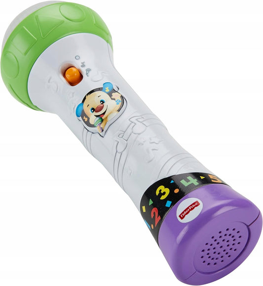 FISHER-PRICE FBP32 microfon interactiv pentru copii LIMBA GERMANĂ