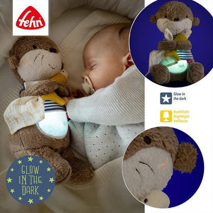 Fehn Otter night light and comforter