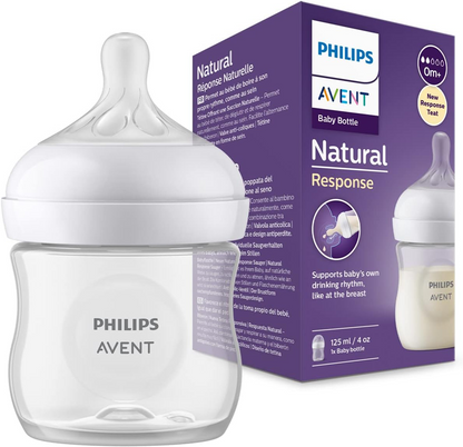 PHILIPS AVENT Natural RESPONSE μπιμπερό 125 ml 0 μηνών+