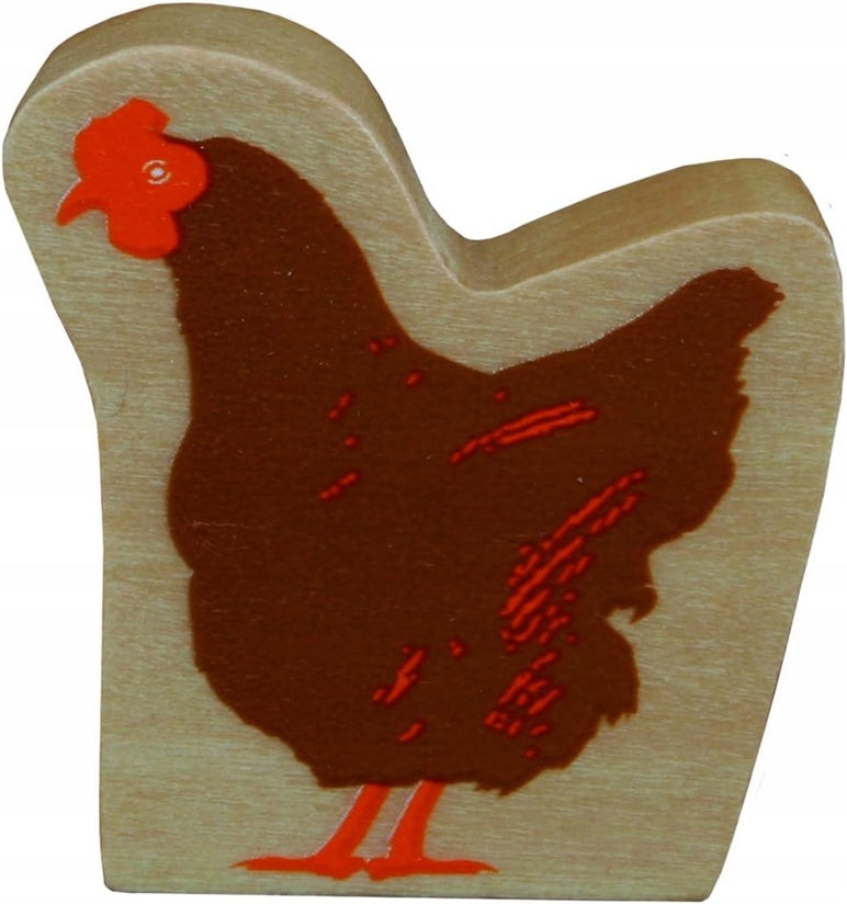 ROBA Ξύλινη φάρμα και 6 ζώα FARM 30,5 x 37 x 31,5 εκ.