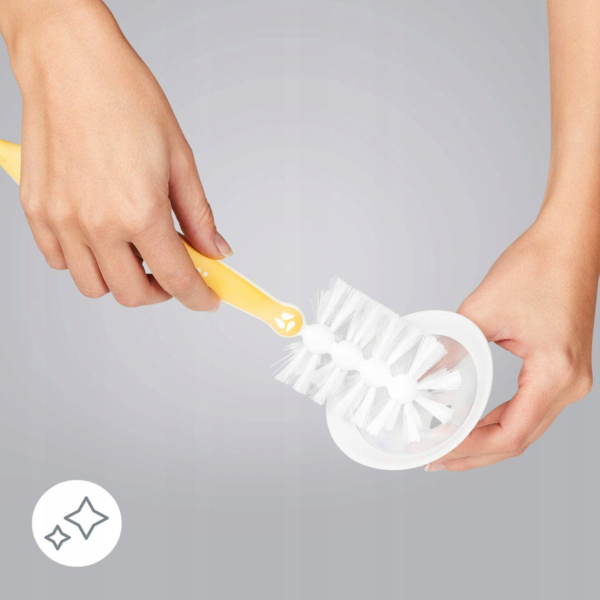 MEDELA Harmony Flex laktator ręczny 2fazowy U "O" żółty, kompaktowy i lekki, używany, bdb stan