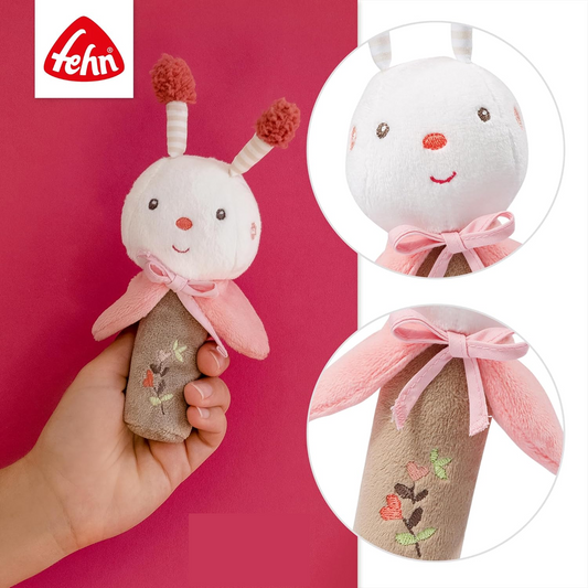 FEHN Garden Dreams λούτρινη μέλισσα με σφυρίχτρα 19 cm