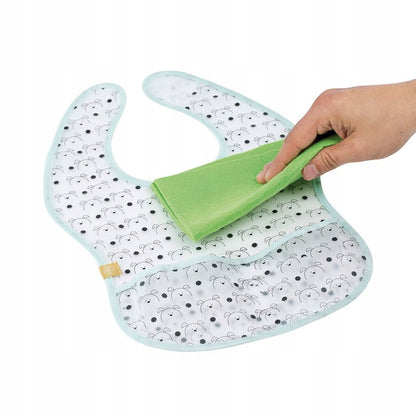 LASSIG Velcro bib with pocket